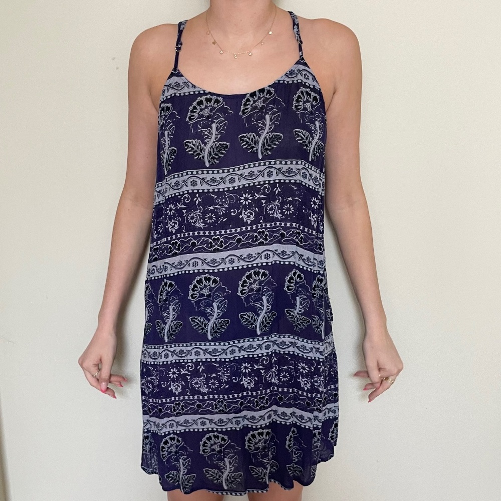 Raga coverup  beach ware dress Small cotton pieple